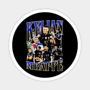 Kylian Mbappe Retro Bootleg Magnet